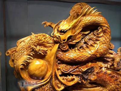太行崖柏陈化料精品《龙马精神》商务送礼佳品